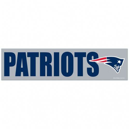 New England Patriots Decal Bumper Sticker - ToylandEU