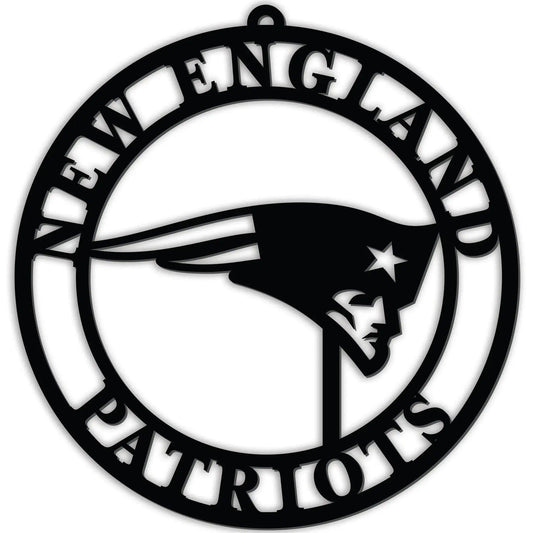  New England Patriots Door Hanger 16 Inch PVC Black Logo -  ToylandEU™