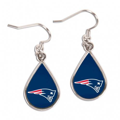 New England Patriots Earrings Tear Drop Style Licensed - ToylandEU