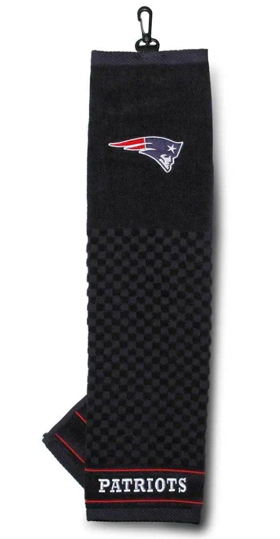  New England Patriots Embroidered Golf Towel 16x22 Hook -  ToylandEU™