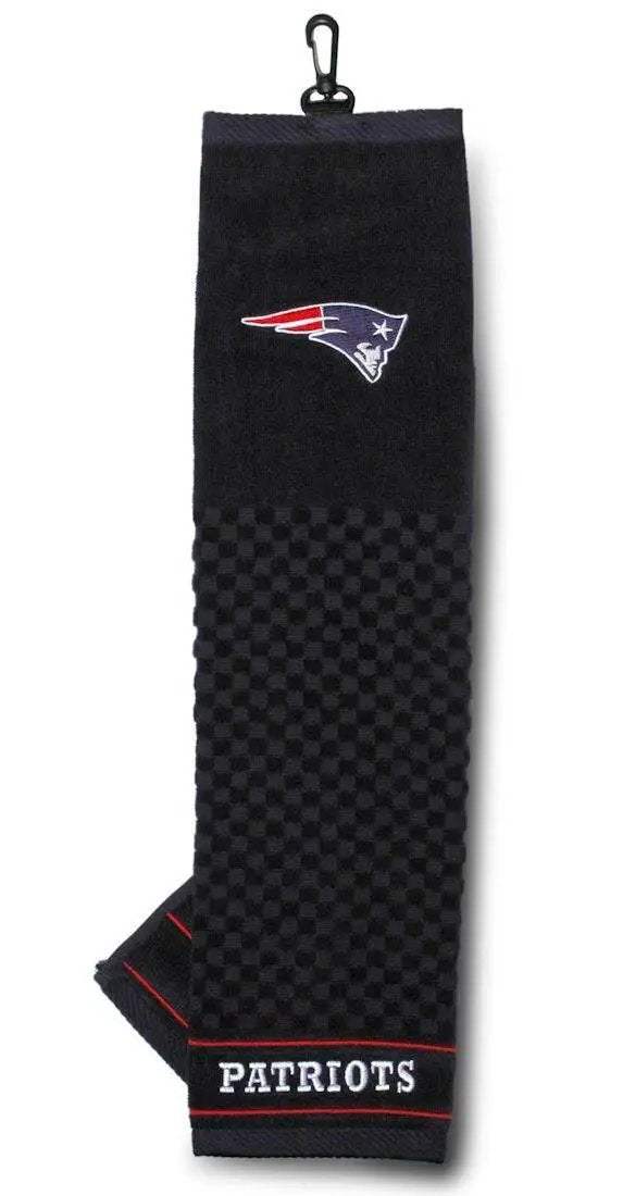  New England Patriots Embroidered Golf Towel 16x22 Hook -  ToylandEU™