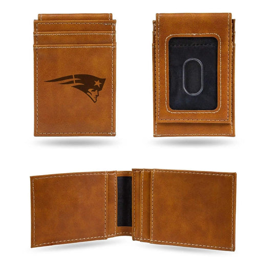  New England Patriots Front Pocket Laser Engraved Wallet -  ToylandEU™