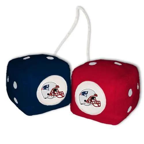  New England Patriots Fuzzy Dice CO -  ToylandEU™