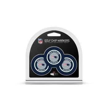  New England Patriots Golf Chip With Marker 3 Pack Set -  ToylandEU™