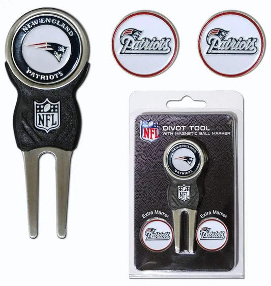  New England Patriots Golf Divot Tool with 3 Markers -  ToylandEU™