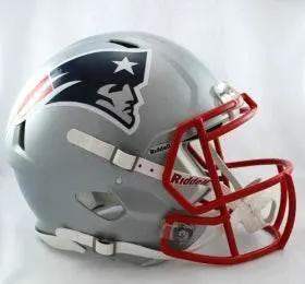  New England Patriots Helmet Riddell Authentic Full Size Speed Style -  ToylandEU™