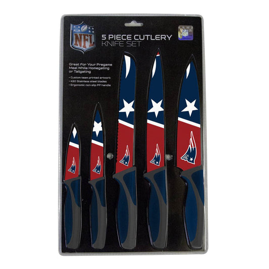 New England Patriots Knife Set Five Pack Kitchen Tools - ToylandEU