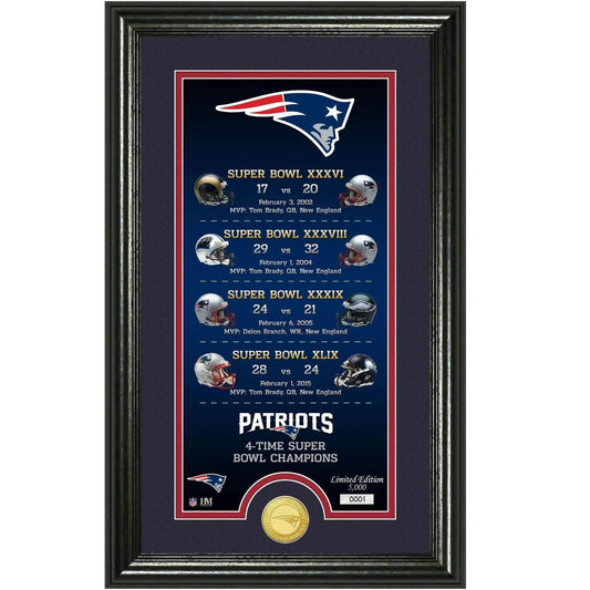  New England Patriots Legacy Bronze Coin Photo Mint Series -  ToylandEU™