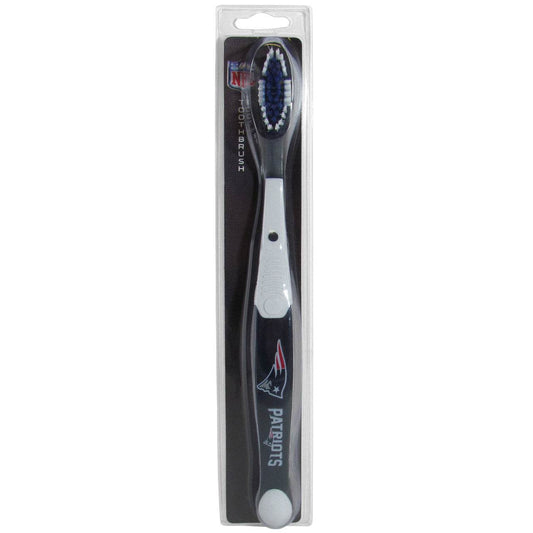 New England Patriots MVP Toothbrush With Soft Bristles - ToylandEU
