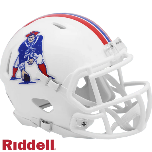  New England Patriots Mini Speed Helmet Riddell Replica -  ToylandEU™
