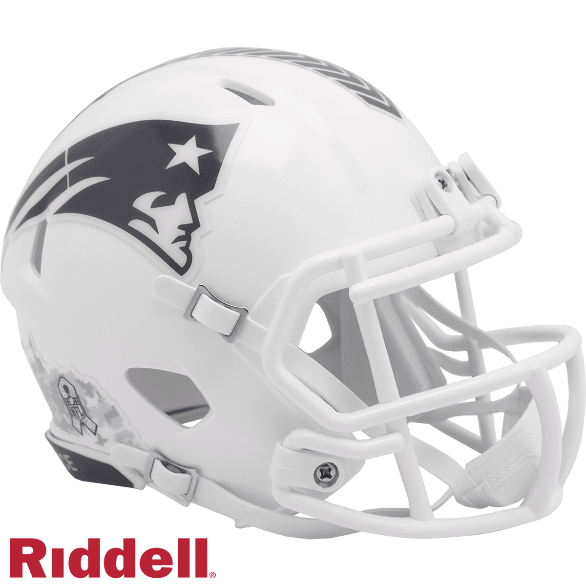 New England Patriots Mini Speed Helmet Salute to Service - ToylandEU