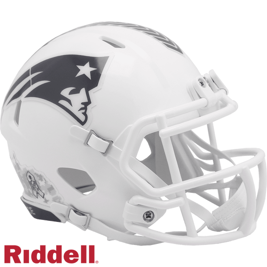 New England Patriots Mini Speed Helmet Salute to Service - ToylandEU