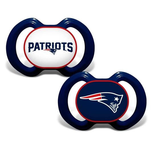 New England Patriots Pacifier Two Pack Alternate Design - ToylandEU