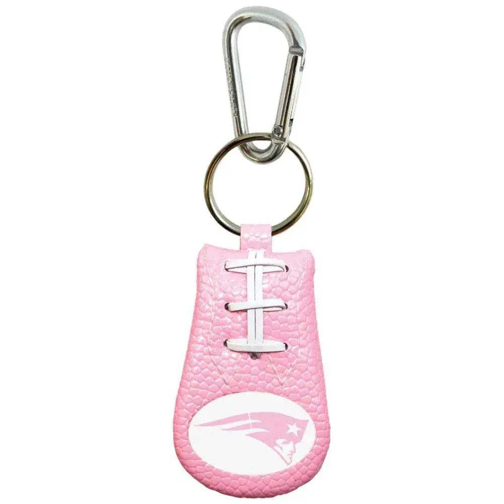New England Patriots Pink Football Keychain GameWear - ToylandEU