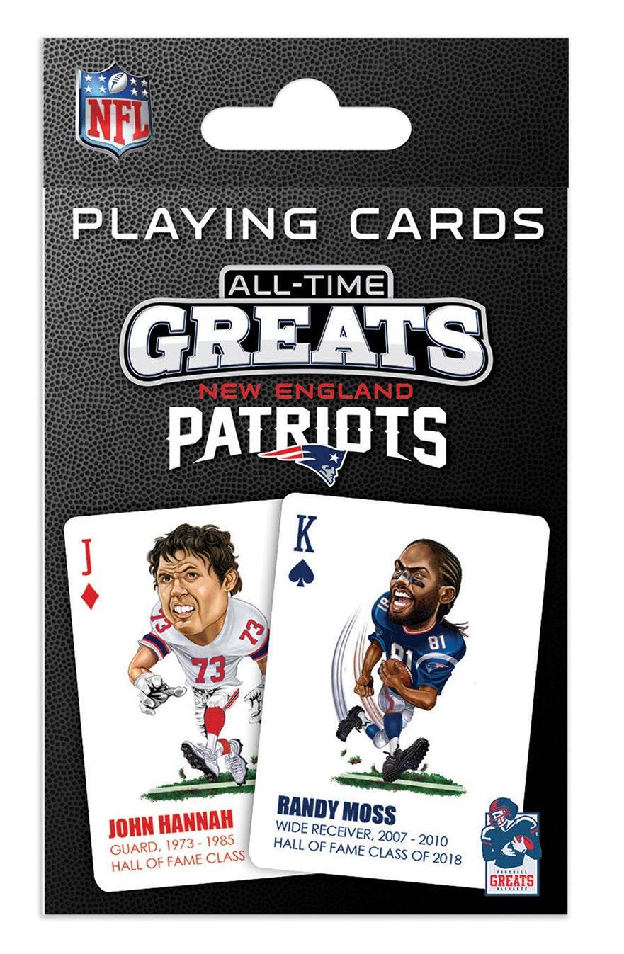 New England Patriots Playing Cards All Time Greats - ToylandEU