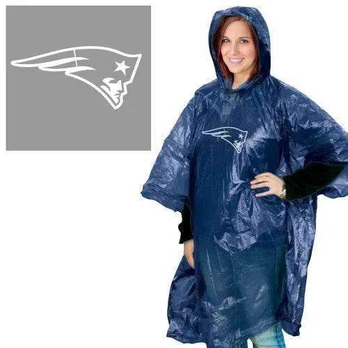  New England Patriots Rain Poncho Lightweight One Size Fits -  ToylandEU™