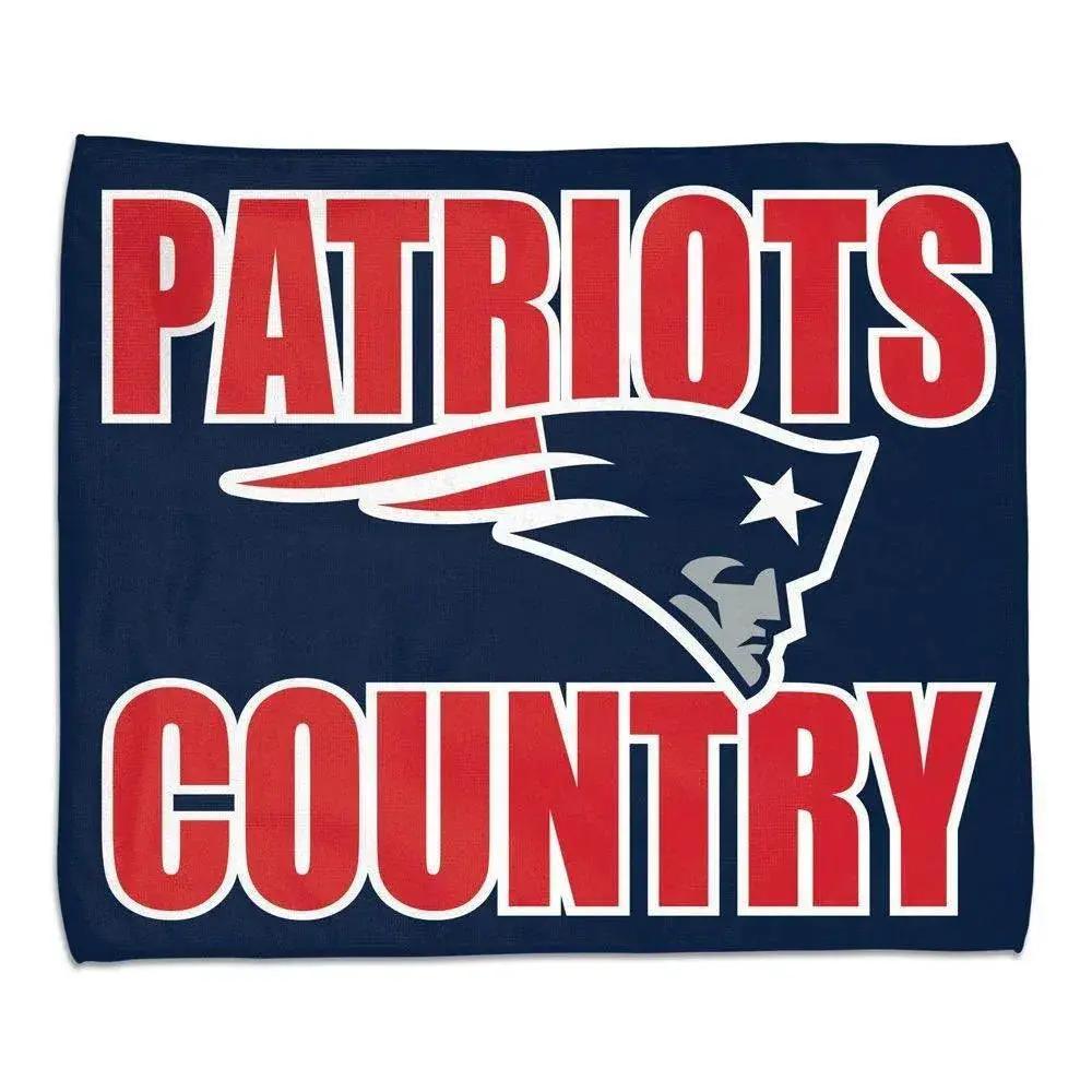  New England Patriots Rally Towel 15x18 Full Color Gear -  ToylandEU™