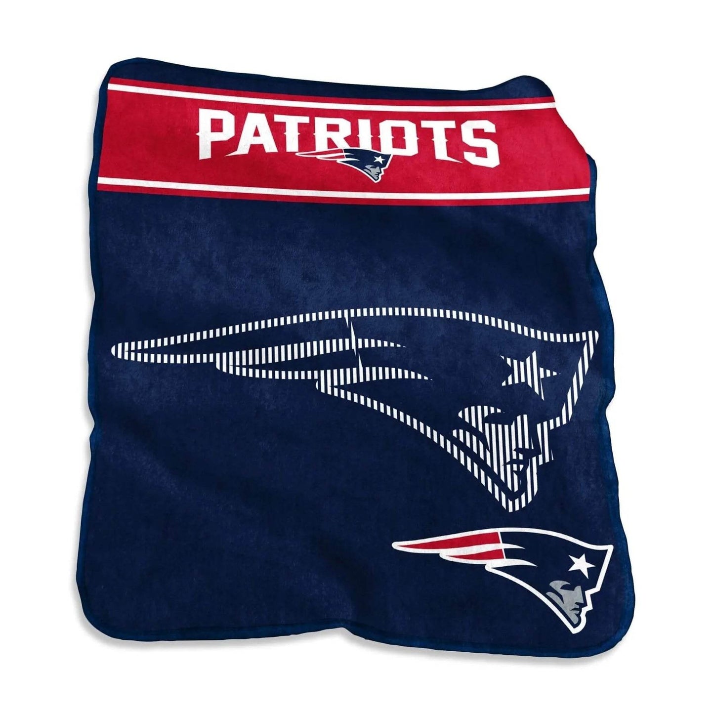 New England Patriots Raschel Throw Blanket 60x80 Cozy - ToylandEU