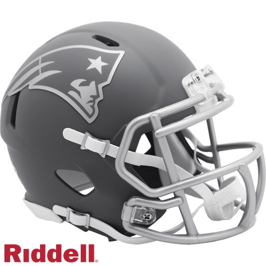 New England Patriots Riddell Mini Speed Slate Helmet - ToylandEU