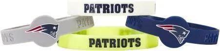  New England Patriots Silicone Bracelets Four Pack Licensed -  ToylandEU™