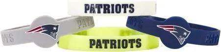  New England Patriots Silicone Bracelets Four Pack Licensed -  ToylandEU™