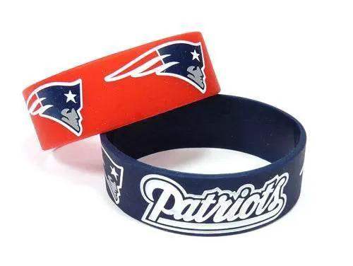  New England Patriots Wide Bracelets 2 Pack Licensed -  ToylandEU™