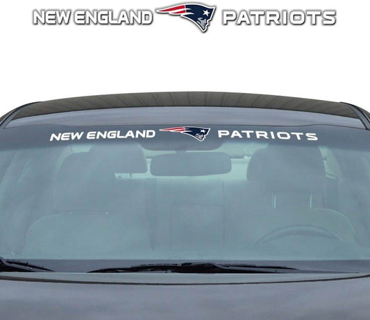 New England Patriots Windshield Decal 35 By 4 Universal Fit - ToylandEU