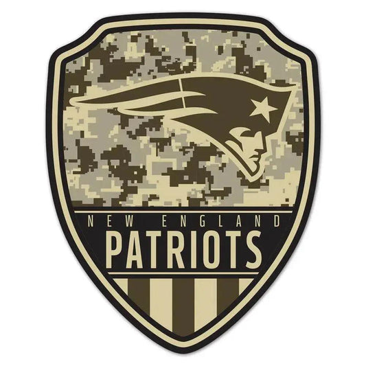  New England Patriots Wood Sign 11x14 Shield Shape Decor -  ToylandEU™