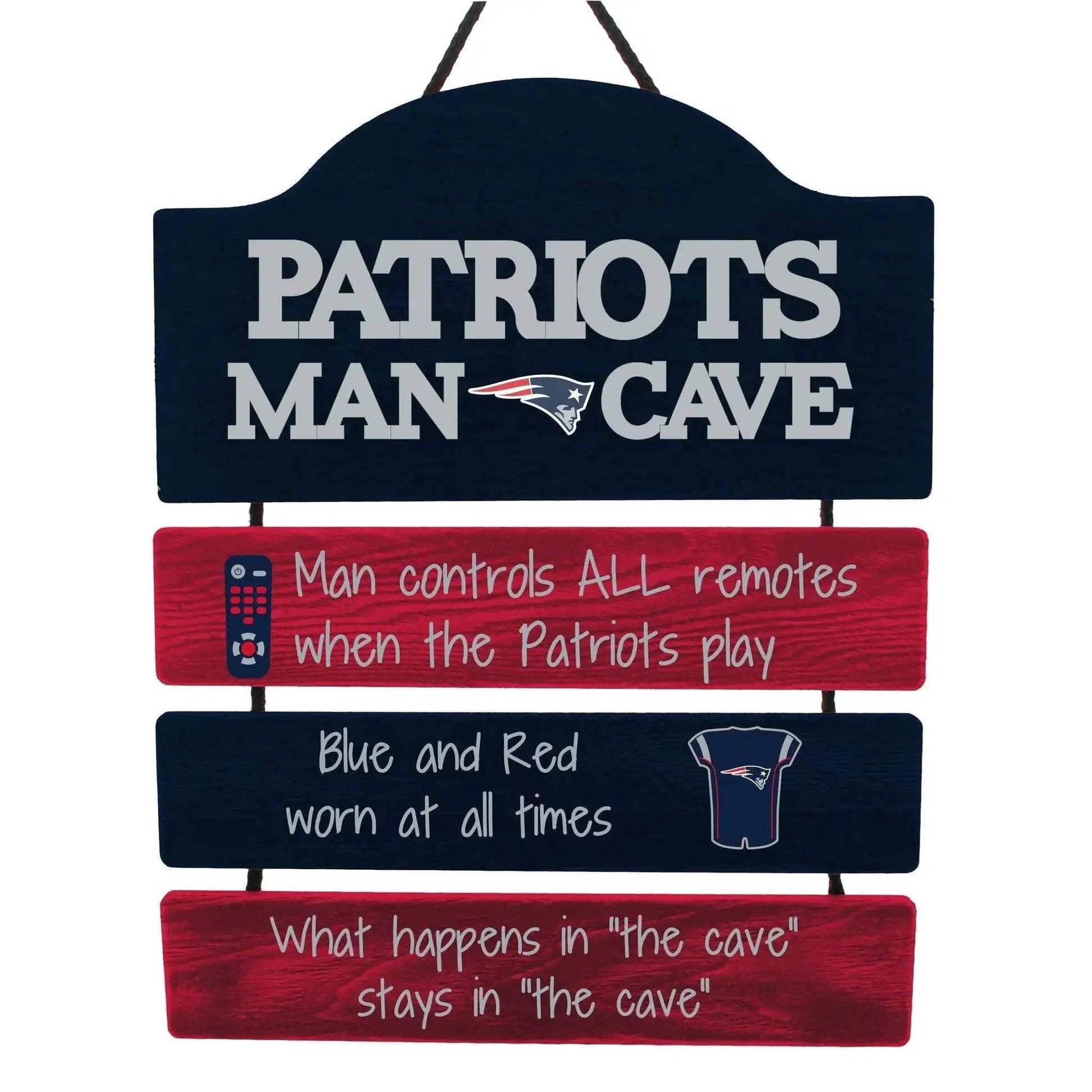  New England Patriots Wood Sign for Your Man Cave Decor -  ToylandEU™