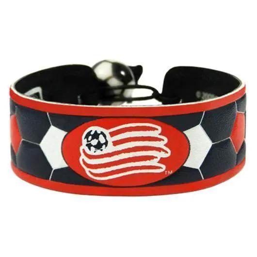  New England Revolution Leather Team Color Bracelet Soccer -  ToylandEU™