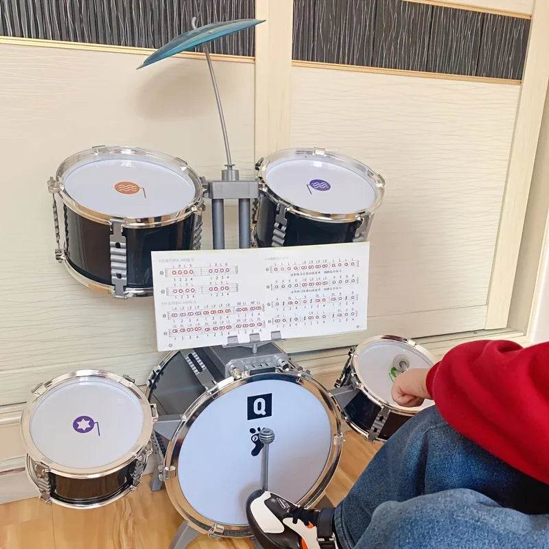 New European And American Children's Rock Drum Instrument Toy Set - ToylandEU