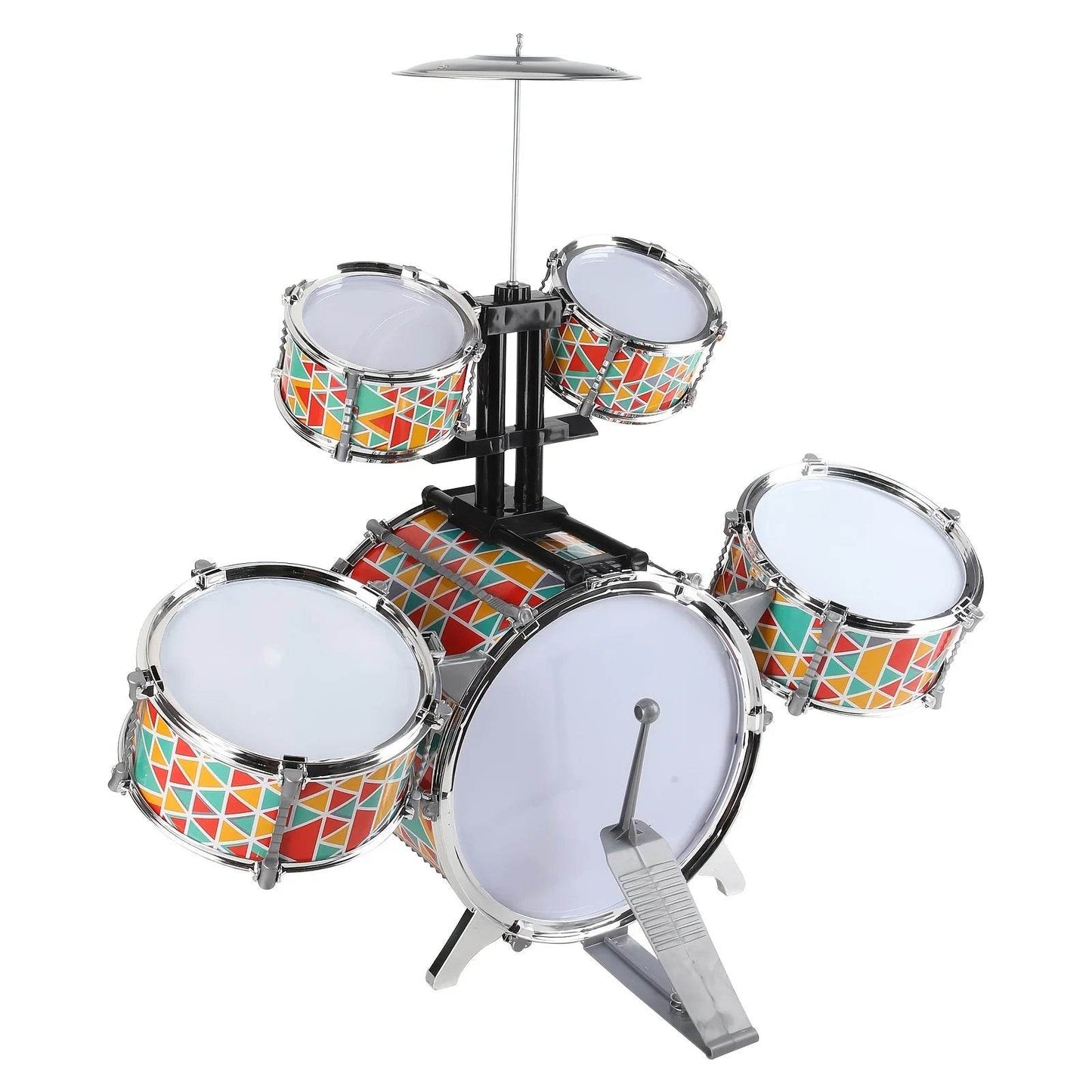 New European And American Children's Rock Drum Instrument Toy Set - ToylandEU