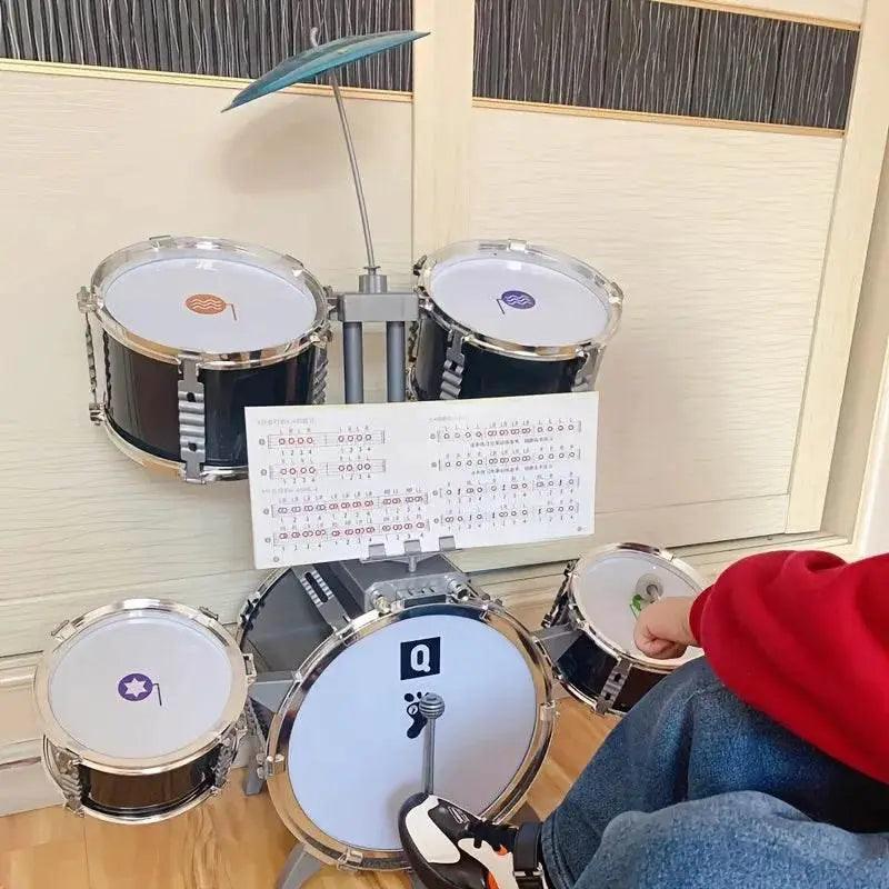  New European And American Children's Rock Drum Set Toy -  ToylandEU™