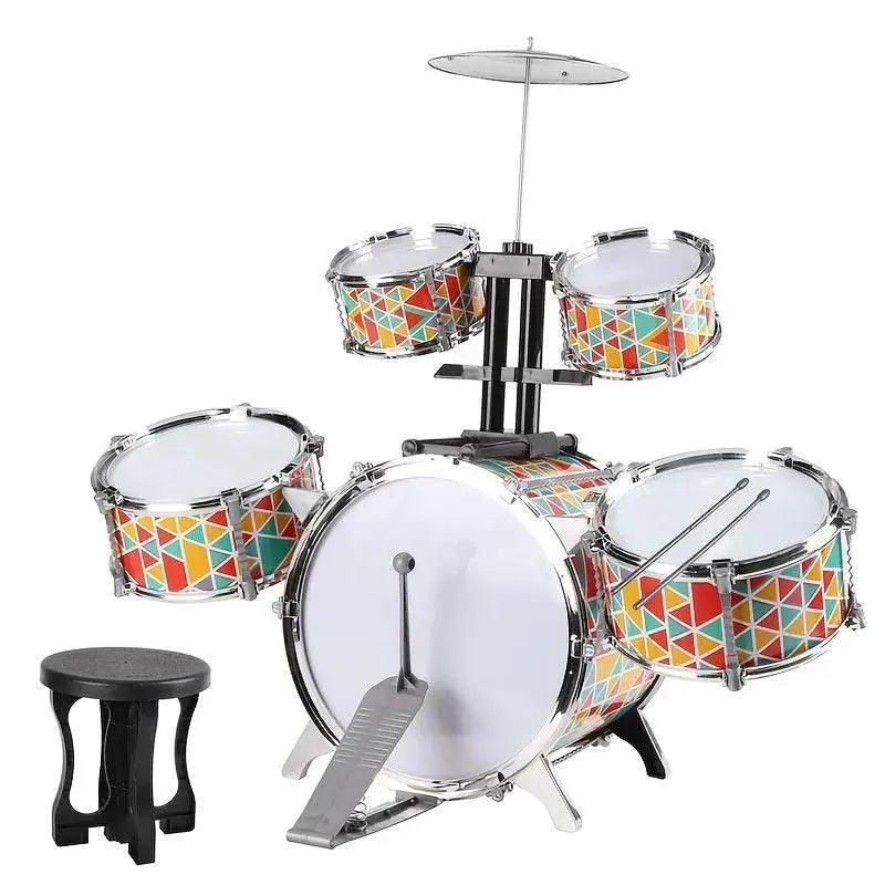  New European And American Children's Rock Drum Set Toy -  ToylandEU™
