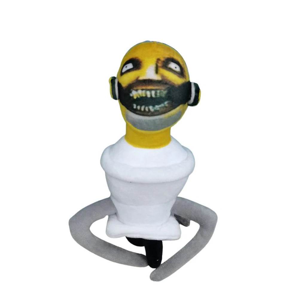 New Funny Skibidi Toilet Plush Toy Cartoon Dolls Speakerman Soft Stuffed Doll Gift for Kid - ToylandEU