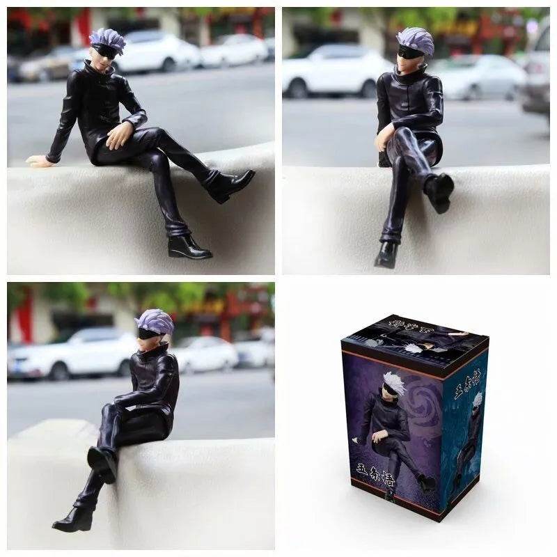 New Gojo Satoru Figure Seated Noodle Stopper For Collectors - ToylandEU