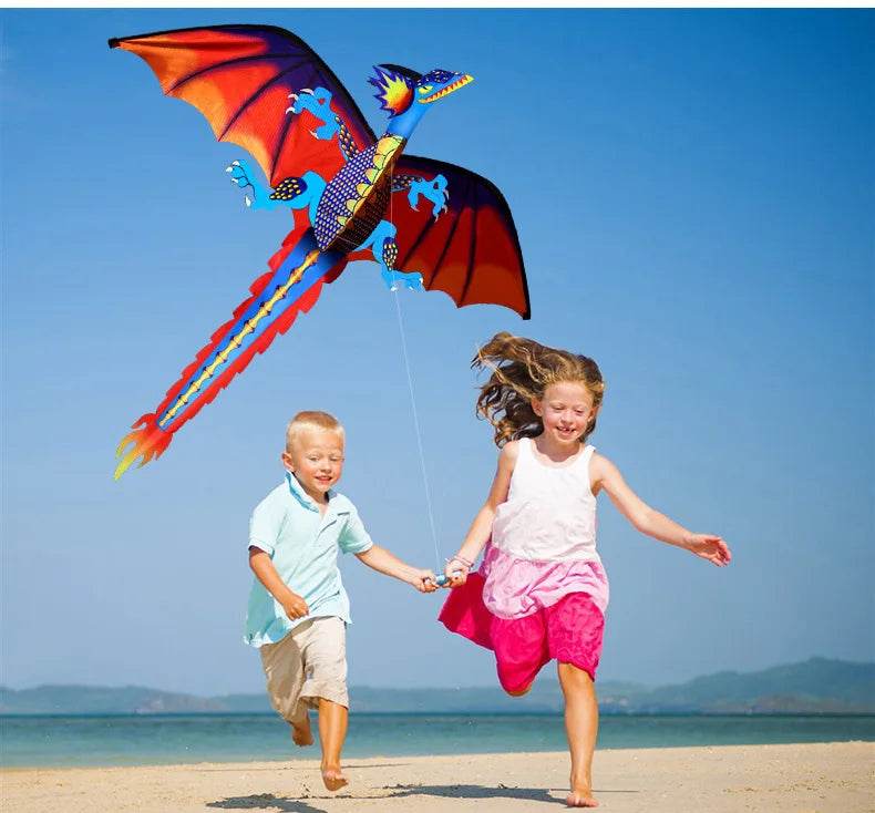 New High Quality Classical Dragon Kite 140cm x 120cm - ToylandEU