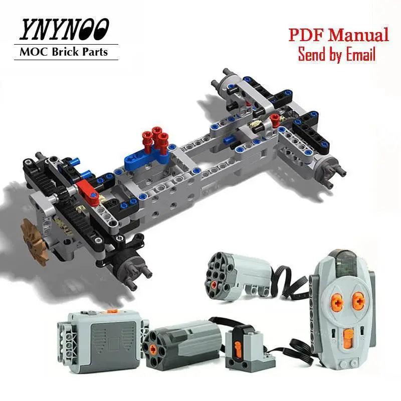  New High-Tech 4WD Off-Road Suspension System MOC Kits Building Bricks MOC -  ToylandEU™
