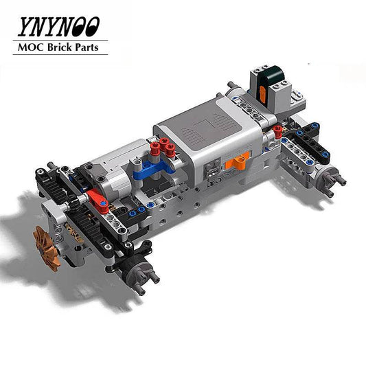 New High-Tech 4WD Off-Road Suspension System MOC Kits Building Bricks MOC - ToylandEU