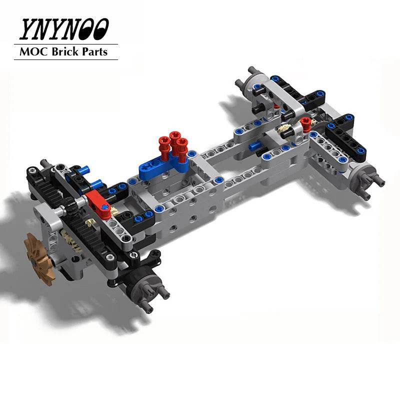 New High-Tech 4WD Off-Road Suspension System MOC Kits Building Bricks MOC - ToylandEU