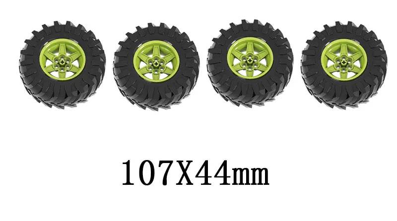 New High-Tech 4WD Off-Road Suspension System MOC Kits Building Bricks MOC - ToylandEU