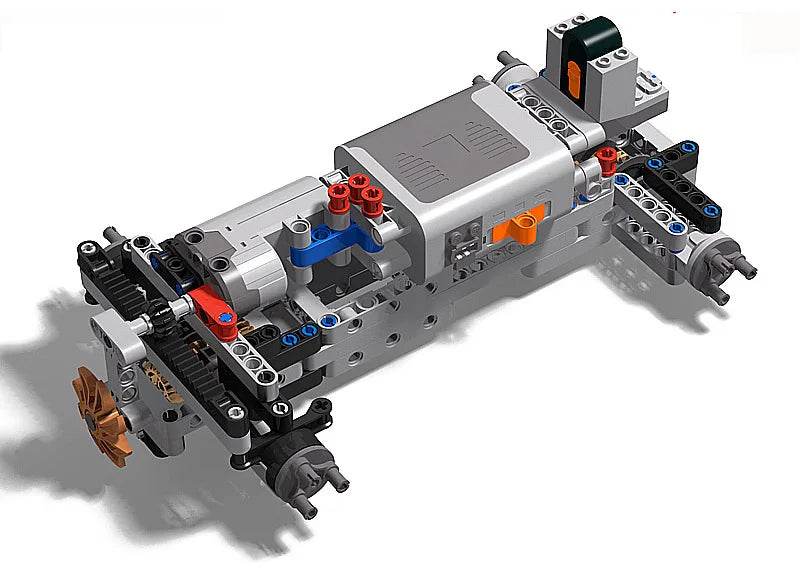 New High-Tech 4WD Off-Road Suspension System MOC Kits Building Bricks MOC - ToylandEU
