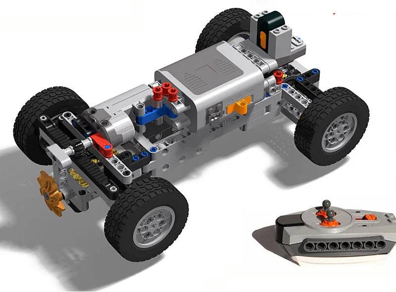 New High-Tech 4WD Off-Road Suspension System MOC Kits Building Bricks MOC - ToylandEU