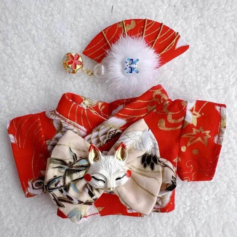  New Japanese Kimono 17cm Labubu Suit V1v2 Blind Box -  ToylandEU™