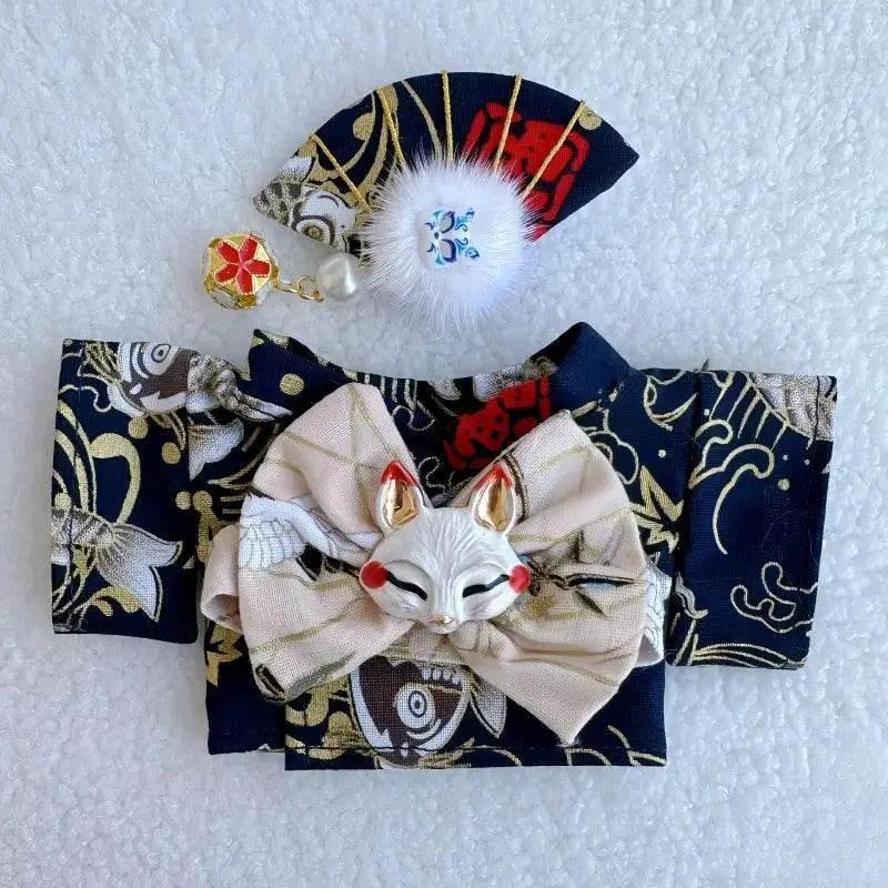  New Japanese Kimono 17cm Labubu Suit V1v2 Blind Box -  ToylandEU™