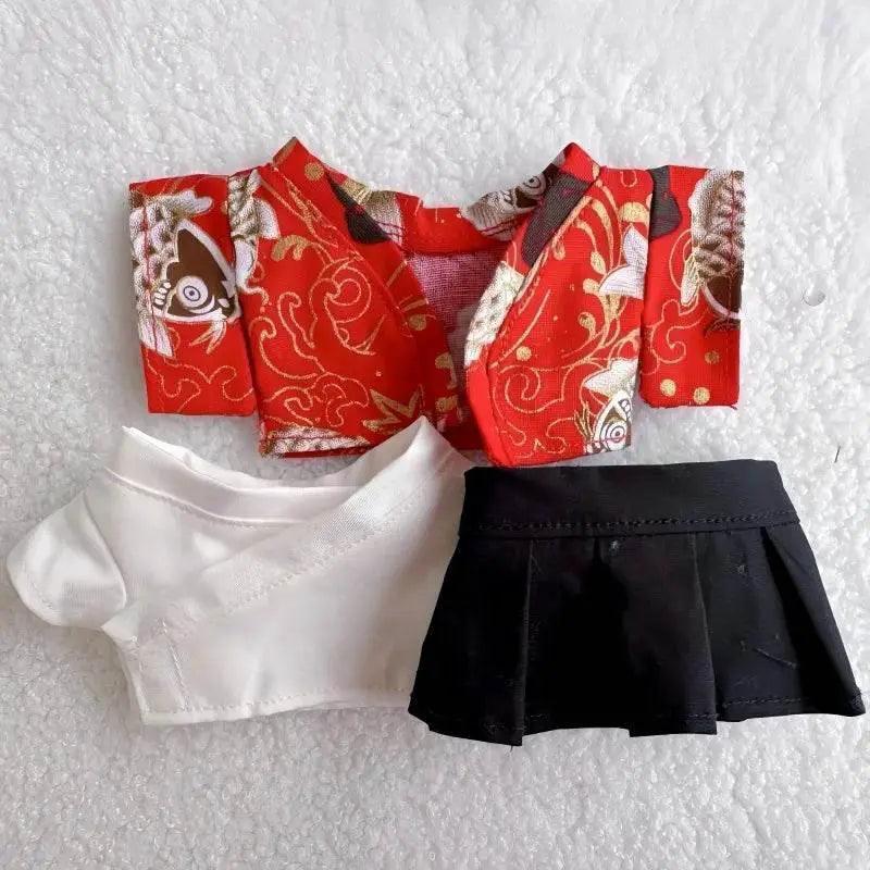  New Japanese Kimono 17cm Labubu Suit V1v2 Blind Box -  ToylandEU™