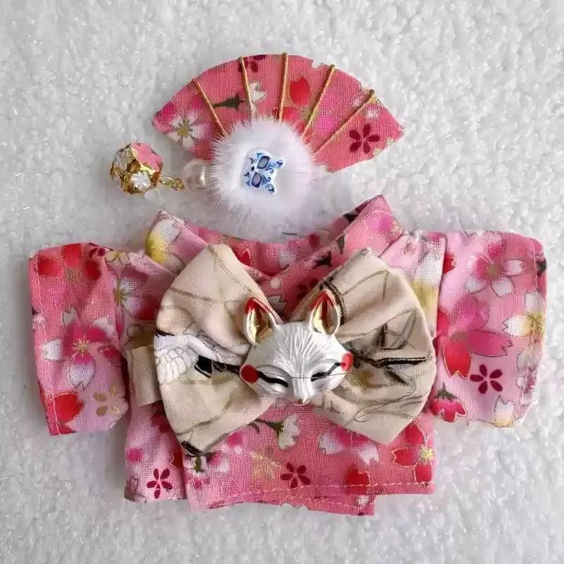  New Japanese Kimono 17cm Labubu Suit V1v2 Blind Box -  ToylandEU™