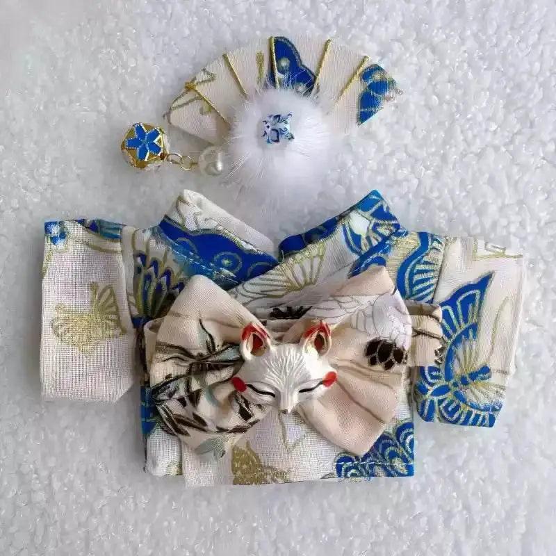  New Japanese Kimono 17cm Labubu Suit V1v2 Blind Box -  ToylandEU™