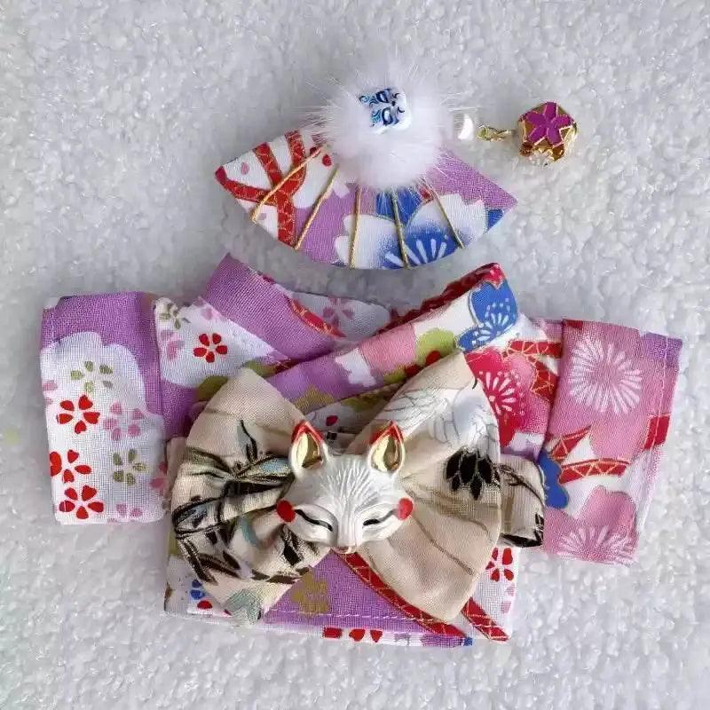  New Japanese Kimono 17cm Labubu Suit V1v2 Blind Box -  ToylandEU™