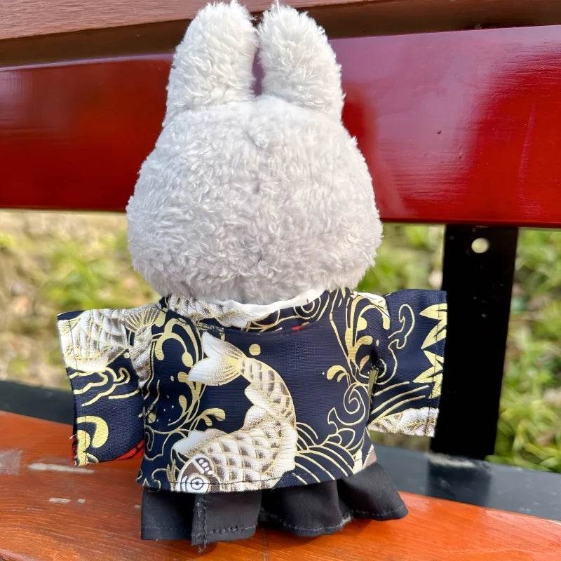 New Japanese Kimono 17cm Labubu Suit V1v2 Blind Box Set - ToylandEU